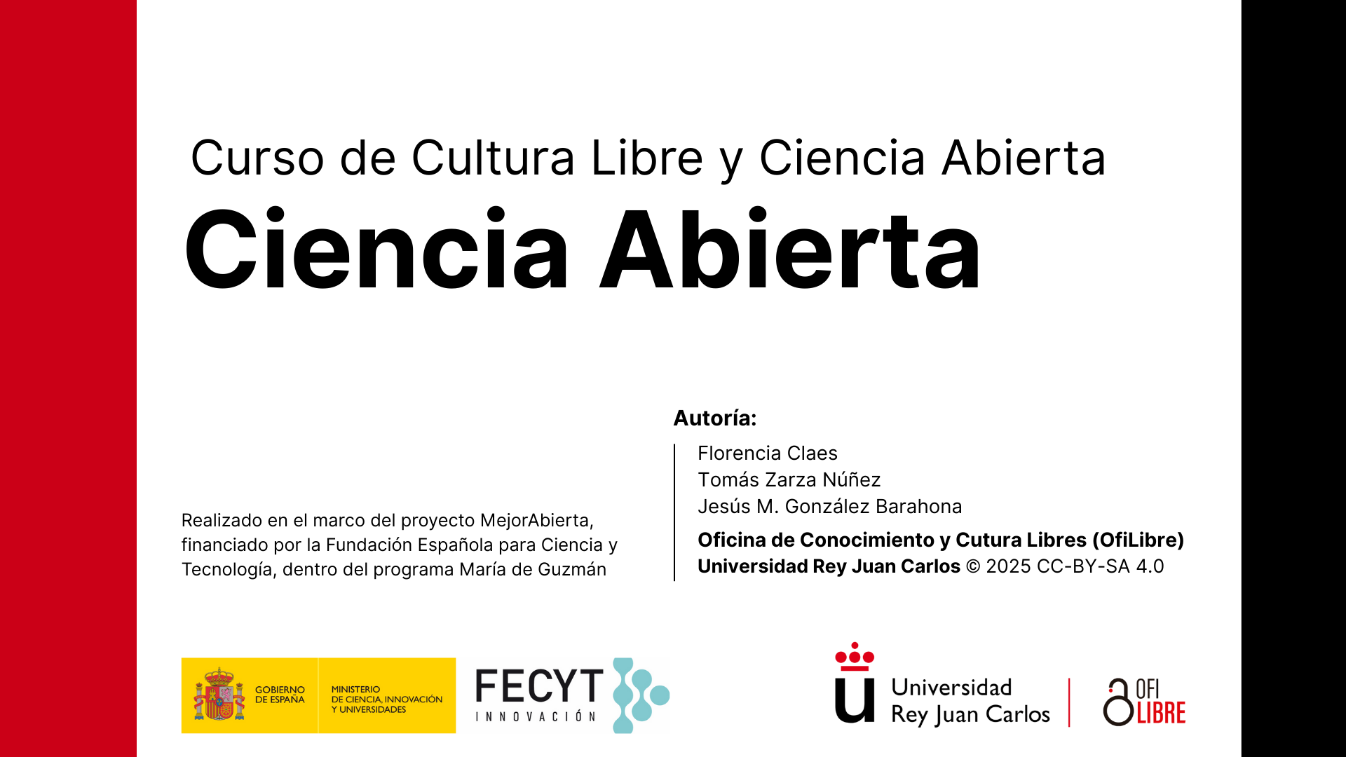 Tertulia sobre ciencia abierta